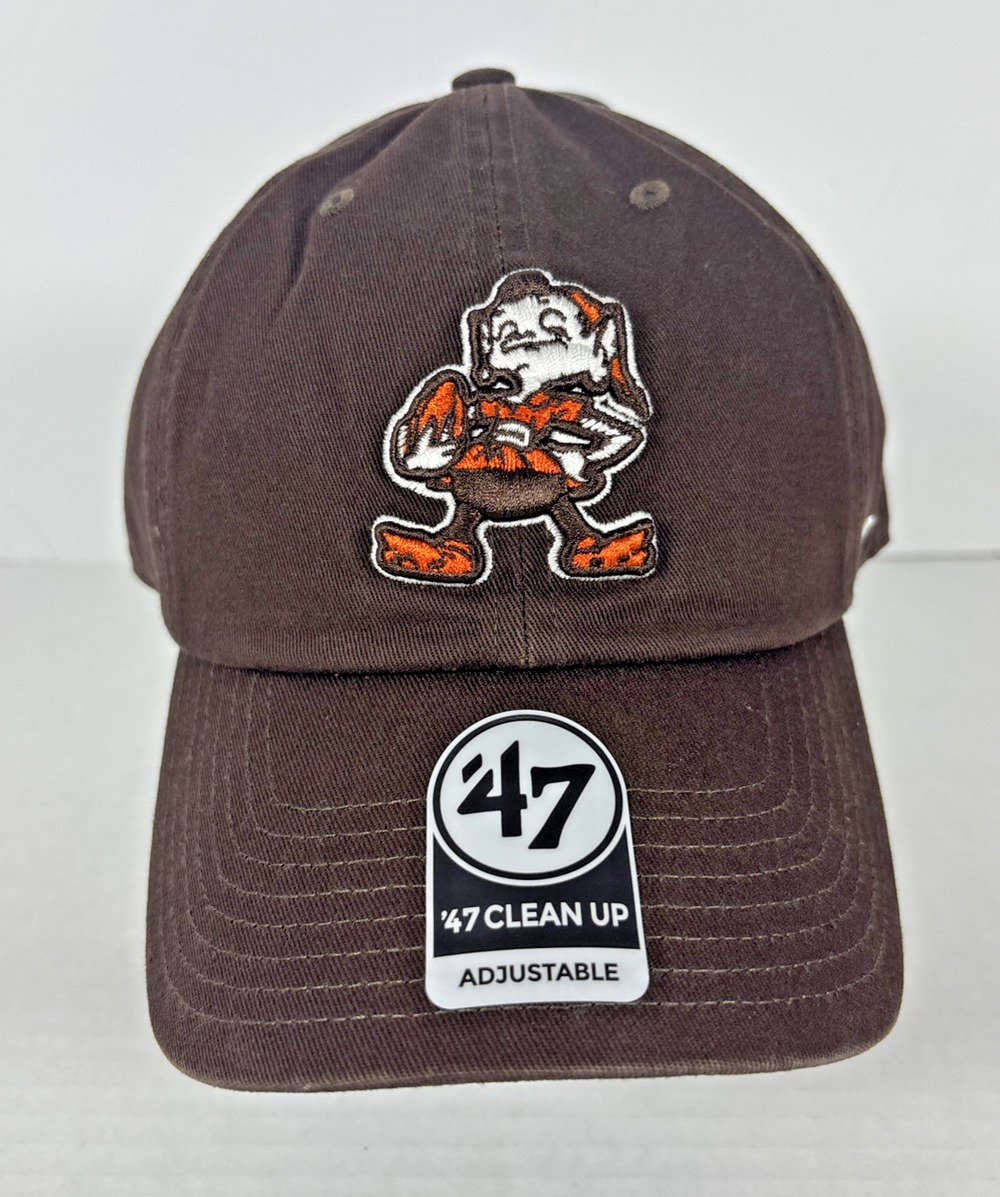NEW ‘47 Brand Clean Up Cleveland Browns Historic Adjustable Legacy Elf Hat NFL